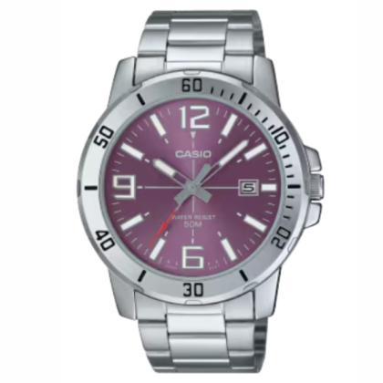 Casio General MTP-VD01D-6BV Stainless Steel Band Men Watch